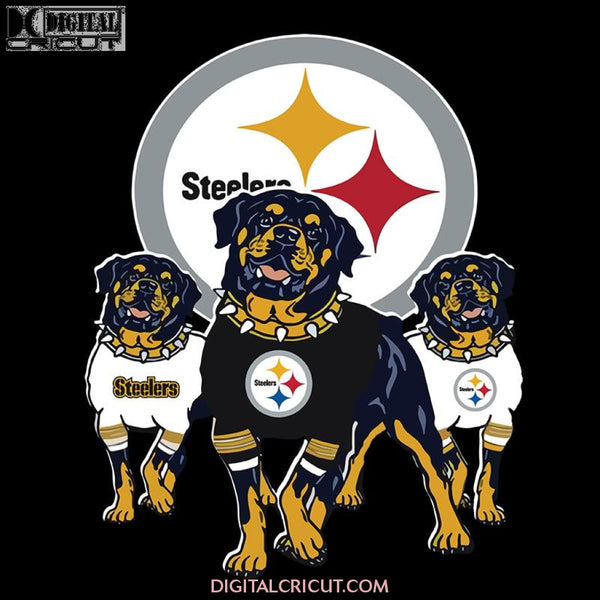 Pittsburgh Steelers Dogs Svg, Funny Dogs Svg, Cricut File, Clipart, NFL Svg, Football Svg, Sport Svg, Love Football Svg, Png, Eps, Dxf