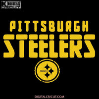 Pittsburgh Steelers Logo Svg, Cricut File, Clipart, NFL Svg, Football Svg, Sport Svg, Love Football Svg, Png, Eps, Dxf 2