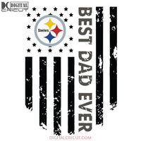 Pittsburgh Steelers Svg, Pittsburgh Best Dad Ever Svg, Cricut File, Clipart, NFL Svg, Football Svg, Sport Svg, Love Football Svg, Png, Eps, Dxf