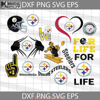 Pittsburgh Steelers Svg Cricut File Clipart Love Football Sport Svg Nfl Png Eps Dxf