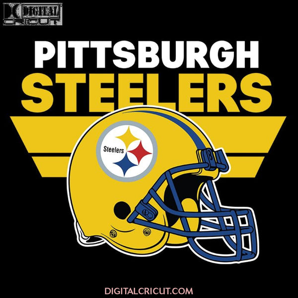 Pittsburgh Steelers Svg, Pittsburgh Steelers Hat Svg, Cricut File, Clipart, NFL Svg, Football Svg, Sport Svg, Love Football Svg, Png, Eps, Dxf