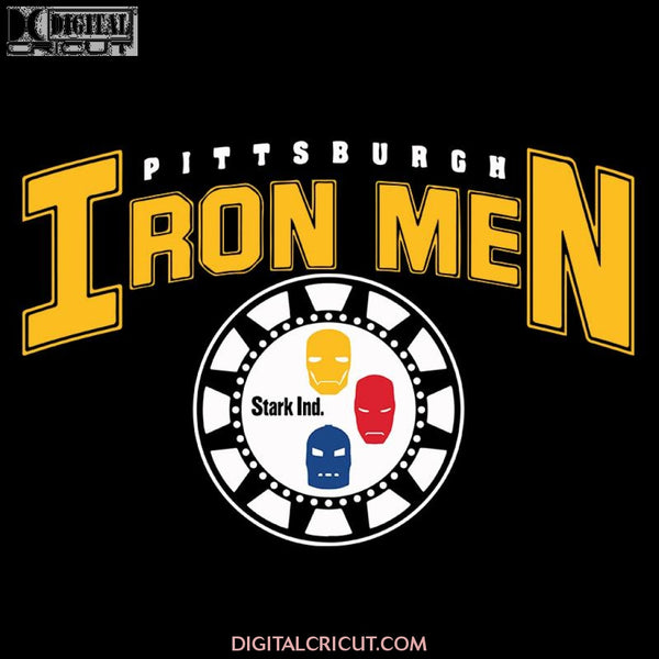 Pittsburgh Steelers Svg, Pittsburgh Iron Men Svg, Cricut File, Clipart, NFL Svg, Football Svg, Sport Svg, Love Football Svg, Png, Eps, Dxf