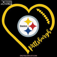 Pittsburgh Steelers Svg, Love Steelers Svg, Cricut File, Clipart, NFL Svg, Football Svg, Sport Svg, Love Football Svg, Png, Eps, Dxf