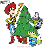 Disney Pixar Toy Story Christmas Svg, Christmas Svg, Toy Story Svg, Cricut File, Clipart, Disney Christmas Svg, Png, Eps, Dxf