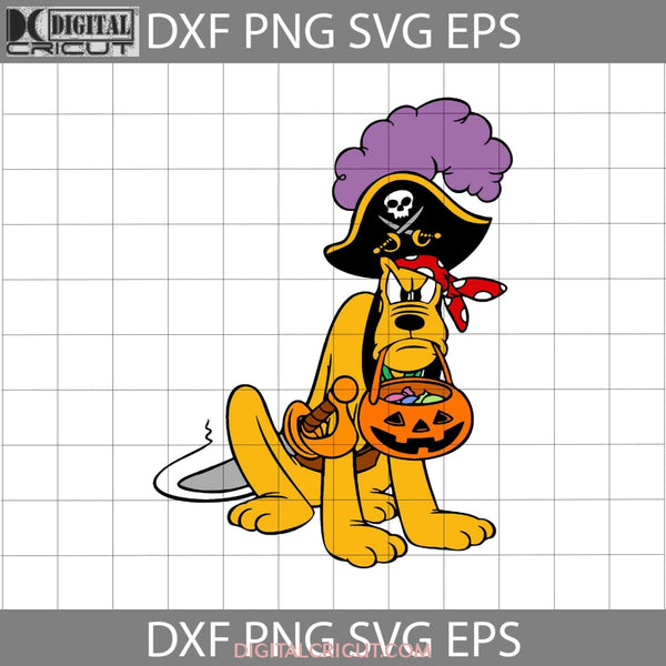 Pluto Pumpkin Svg Halloween Cricut File Clipart Png Eps Dxf