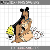 Pocahontas Mickey Svg With Balloon Cartoon Cricut File Clipart Png Eps Dxf