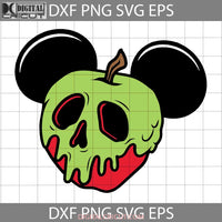 Poison Apple Ears Svg Halloween Svg Cricut File Clipart Png Eps Dxf