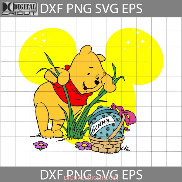 Pooh Mickey Ears Svg Winnie The Cartoon Cricut File Clipart Png Eps Dxf