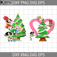 Powerpuff Girl Png Cartoon Christmas Gift Images 300Dpi