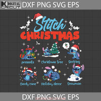 Presents Svg Christmas Tree Socking Candy Cane Holiday Decor Snowman Cricut File Clipart Png Eps Dxf