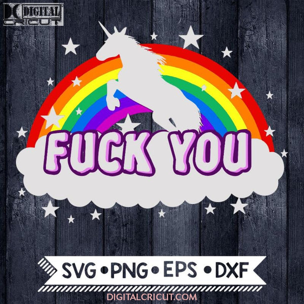 Pride Fuck You SVG PNG DXF EPS Download Files
