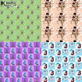 Prince Seamless Pattern Digital Papers Scrapbook Paper Background Wallpaper 12*12Inches -300Dpi