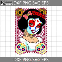 Princess Day Of The Dead Svg Halloween Svg Cricut File Clipart Png Eps Dxf