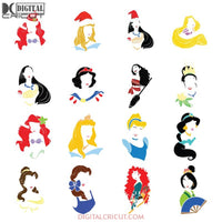 Disney Princess Svg, Snow White Svg, Christmas Svg, Cricut File, Clipart, Minnie Svg, Disney Christmas Svg, Merry Christmas Svg, Bundle, Disney Svg1