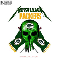 Green Bay Packers Png, Printable PNG 300 DPI, NFL Png, Sport, Png, Football Png, Packers Skull Png, Metallica Packers Png