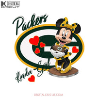 Green Bay Packers Png, Printable PNG 300 DPI, NFL Png, Sport, Png, Football Png, Packers Minnie Png, Minnie Mouse Png