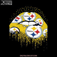 Steelers Lips PNG, Pittsburgh Steelers PNG, NFL PNG, Printable PNG File 300 DPI, Football PNG 2