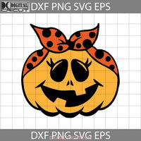 Pumpkin Face Svg Halloween Gift Funny Cuties Horror Cricut File Clipart Png Eps Dxf