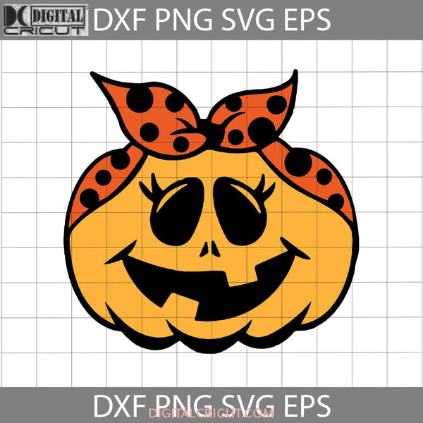 Pumpkin Face Svg Halloween Gift Funny Cuties Horror Cricut File Clipart Png Eps Dxf