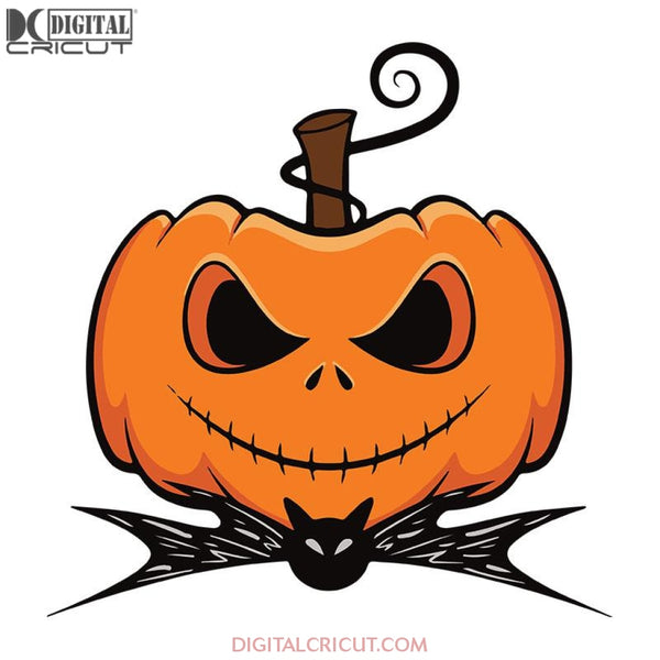 Pumpkin Jack Skellington Halloween Svg, The Night Before Christmas Svg