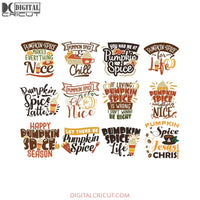 Pumpkin Spice Svg, Bundle, Quotes Phrases, Thanksgiving Svg, Halloween Svg, Fall Svg 2