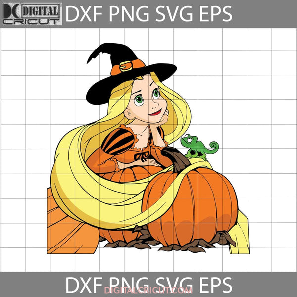 Rapunzel Svg Tangled Princess Pumpkin Hallowen Svg Cricut File Clipart Png Eps Dxf