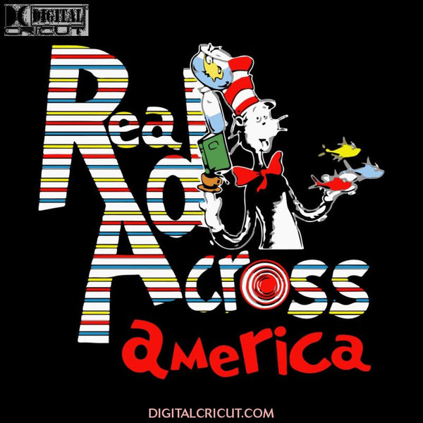 Read Across America Svg, The Cat In The Hat Svg, Dr. Seuss Svg, Dr Seuss Svg, Thing One Svg, Thing Two Svg, Fish One Svg, Fish Two Svg, The Rolax Svg, Png, Eps, Dxf3