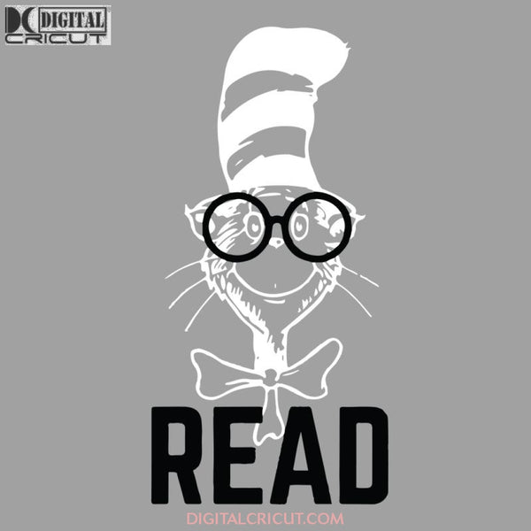 Read Svg, The Cat In The Hat Svg, Dr. Seuss Svg, Dr Seuss Svg, Thing One Svg, Thing Two Svg, Fish One Svg, Fish Two Svg, The Rolax Svg, Png, Eps, Dxf