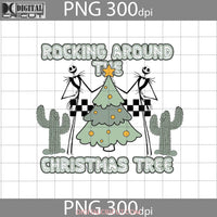 Rocking Around The Christmas Tree Png Gift Digital Images 300Dpi