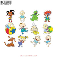 Rugrats Svg, Rugrats Birthday, Rugrats Party, Rugrats Decoration, Family Svg, Bundle, Cricut