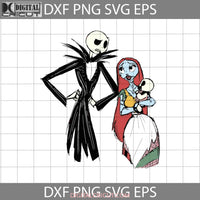 Sally And Jack Svg Halloween Svg Hallowen Gift Cricut File Clipart Png Eps Dxf