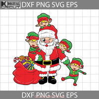 Santa Claus Svg Christmas Cricut File Clipart Png Eps Dxf