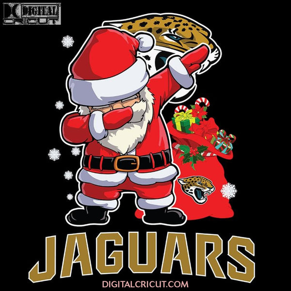 Jacksonville Jaguars Svg, Santa Dabbing Svg, Cricut File, Clipart, NFL Svg, Football Svg, Sport Svg, Love Football Svg, Png, Eps, Dxf