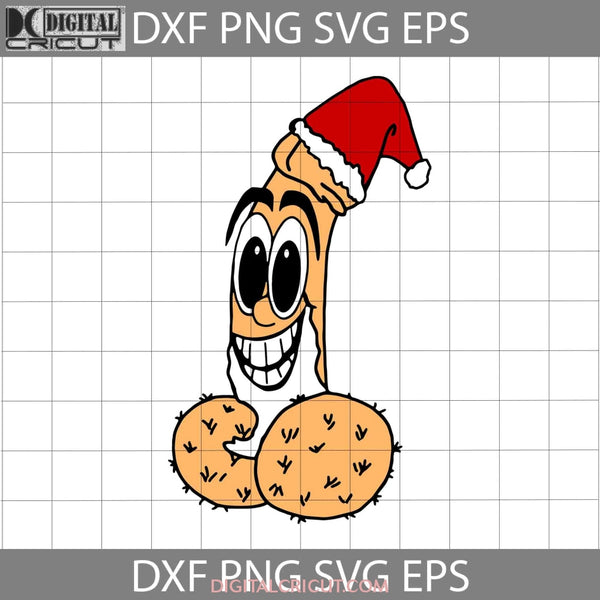 Santa Penis Svg Christmas Cricut File Clipart Png Eps Dxf