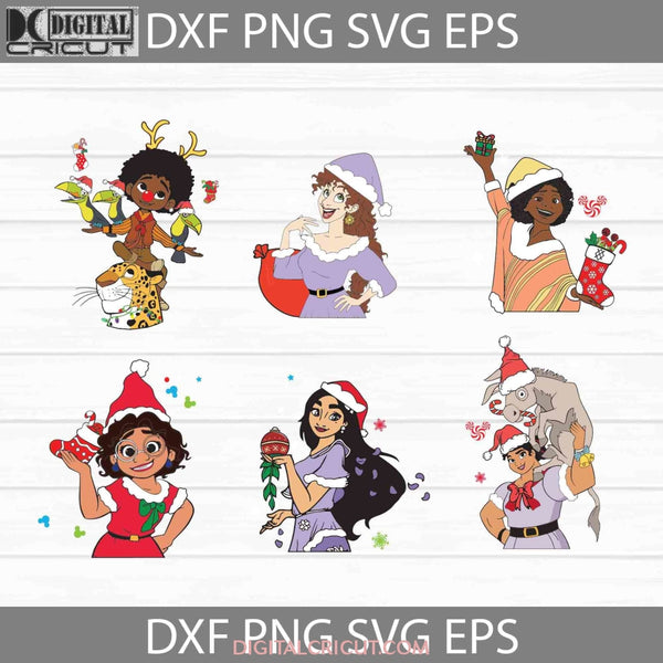 Santa Svg Bundle Christmas Cricut File Clipart Png Eps Dxf