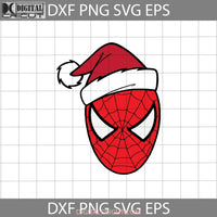 Spiderman Santa Svg Cartoon Christmas Gift Cricut File Clipart Png Eps Dxf