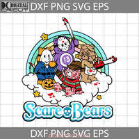 Scare Bear Svg Scary Halloween Sword Cricut File Clipart Png Eps Dxf