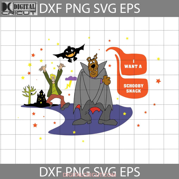 Scooby-Doo Snack Svg Cartoon Halloween Halloween Gift Svg Cricut File Clipart Png Eps Dxf