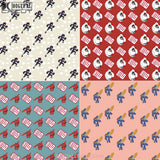 Seamless Pattern Digital Papers Scrapbook Paper Background Wallpaper 12*12Inches -300Dpi