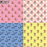 Seamless Pattern Digital Papers Scrapbook Paper Background Wallpaper Elephant 12*12Inches -300Dpi