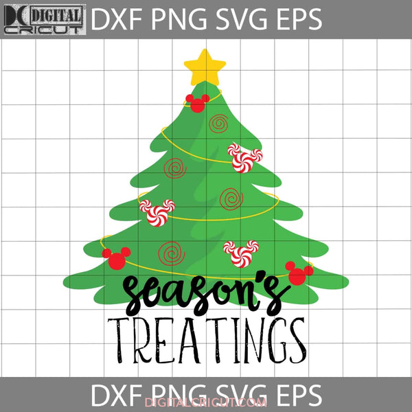 Seasons Treatings Svg Mouse Christmas Cricut File Clipart Png Eps Dxf