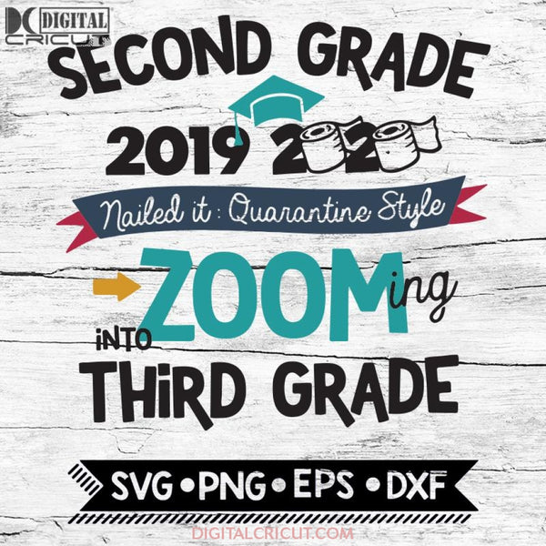 Second Grade Svg School Back To School Png Eps Dxf