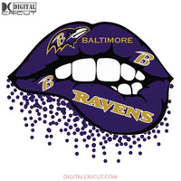 Baltimore Ravens PNG, NFL PNG, Sexy Lips Png, Sport Png, Football Png, Printable Png 300 DPI