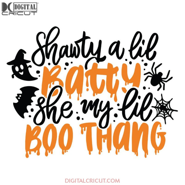 Shawty a lil Baddie | Lil Boo Thang | Halloween | Sarcastic Humor | Digital  | PNG