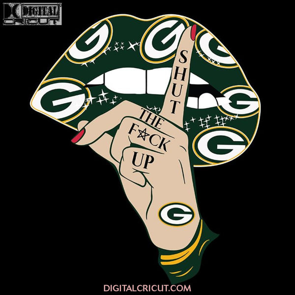 Green Bay Packers Svg, Shut The Fuck Up Packers Logo Svg, Cricut Silhouette, Clipart, NFL Svg, Football Svg, Sport Svg