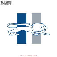 Authentic Street Signs Detroit Lions 1934 Retro Team Logo, Lions Love Svg, NFL Svg, Cricut File, Clipart, Detroit Lions Svg, Football Svg, Sport Svg, Love Football Svg