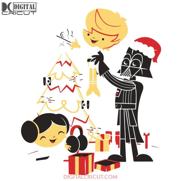 Silent Night, Jedi Knight Svg, Star Wars Christmas Svg, Clipart, Cricut, Star Wars Svg, Christmas Svg, Merry Christmas Svg