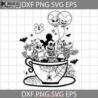 Mickey And Friends Skeleton Svg Halloween Cricut File Clipart Png Eps Dxf