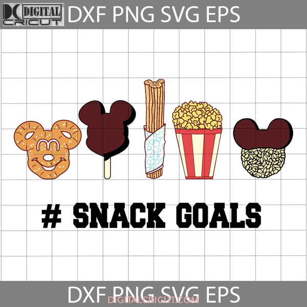 Snack Goals Light Svg Cartoon Cricut File Clipart Png Eps Dxf