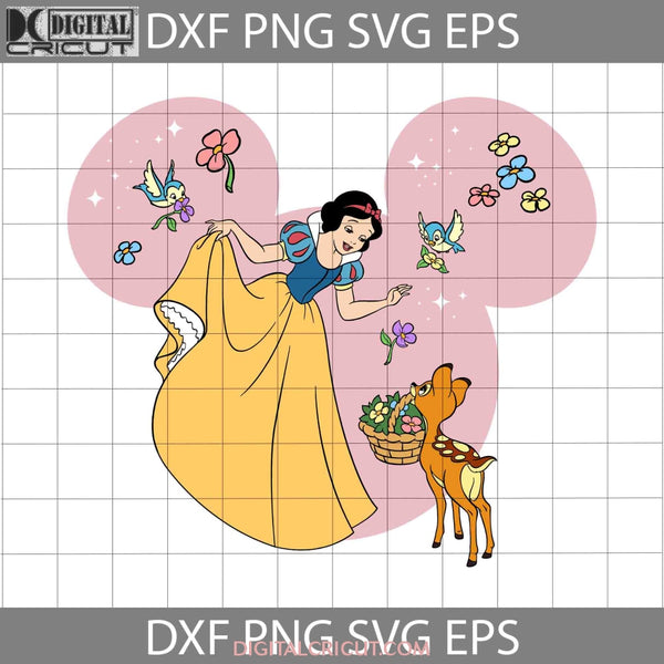 Snow White Svg Cartoon Cricut File Clipart Png Eps Dxf